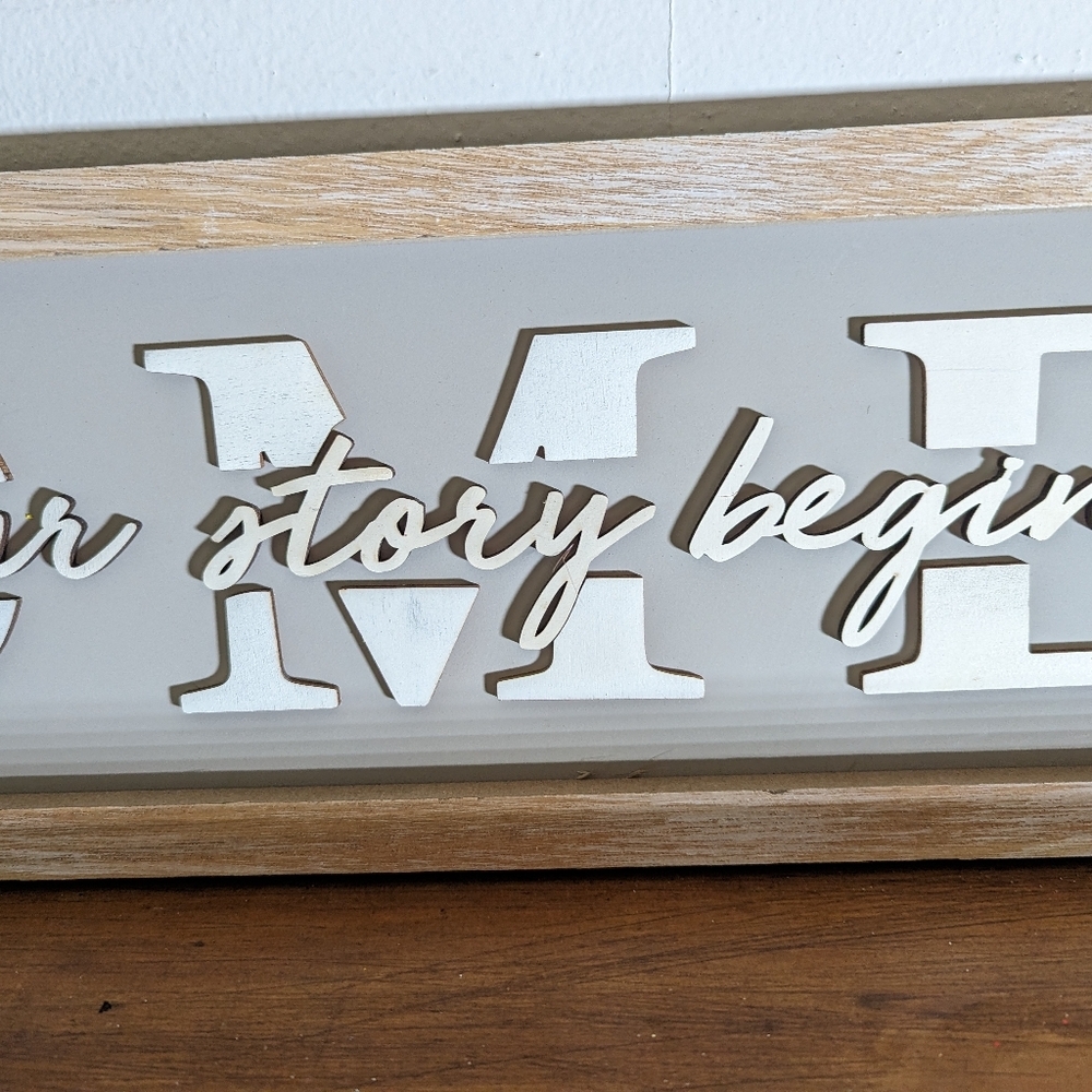 Ashland Home Wall Sign Decor NWT - Picture 2 of 7